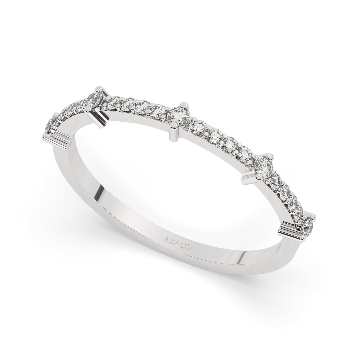 Diamond Stacking Ring