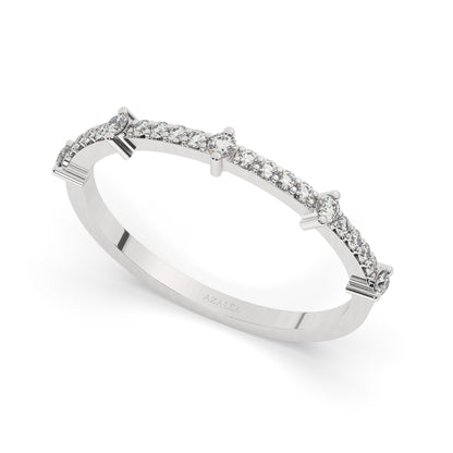 Diamond Stacking Ring