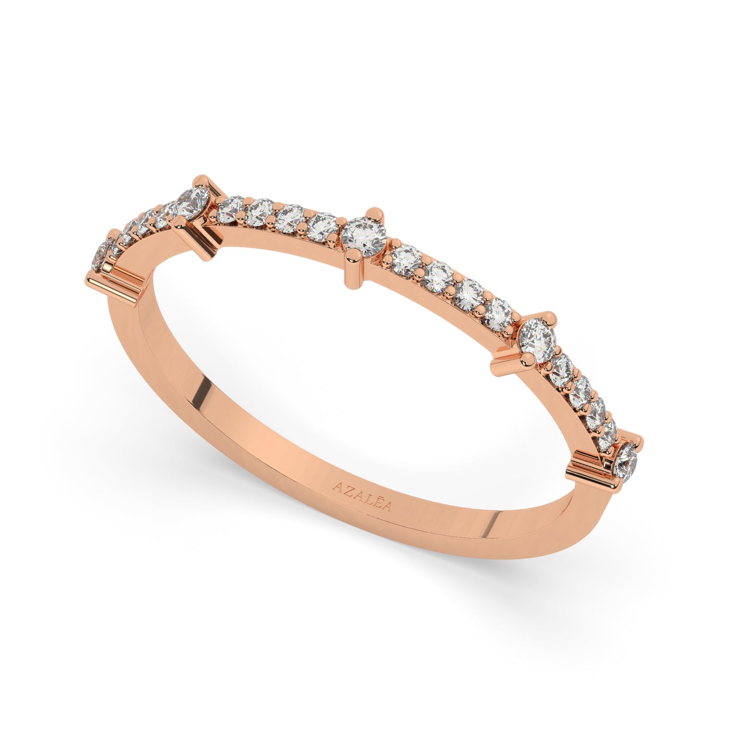 Diamond Stacking Ring