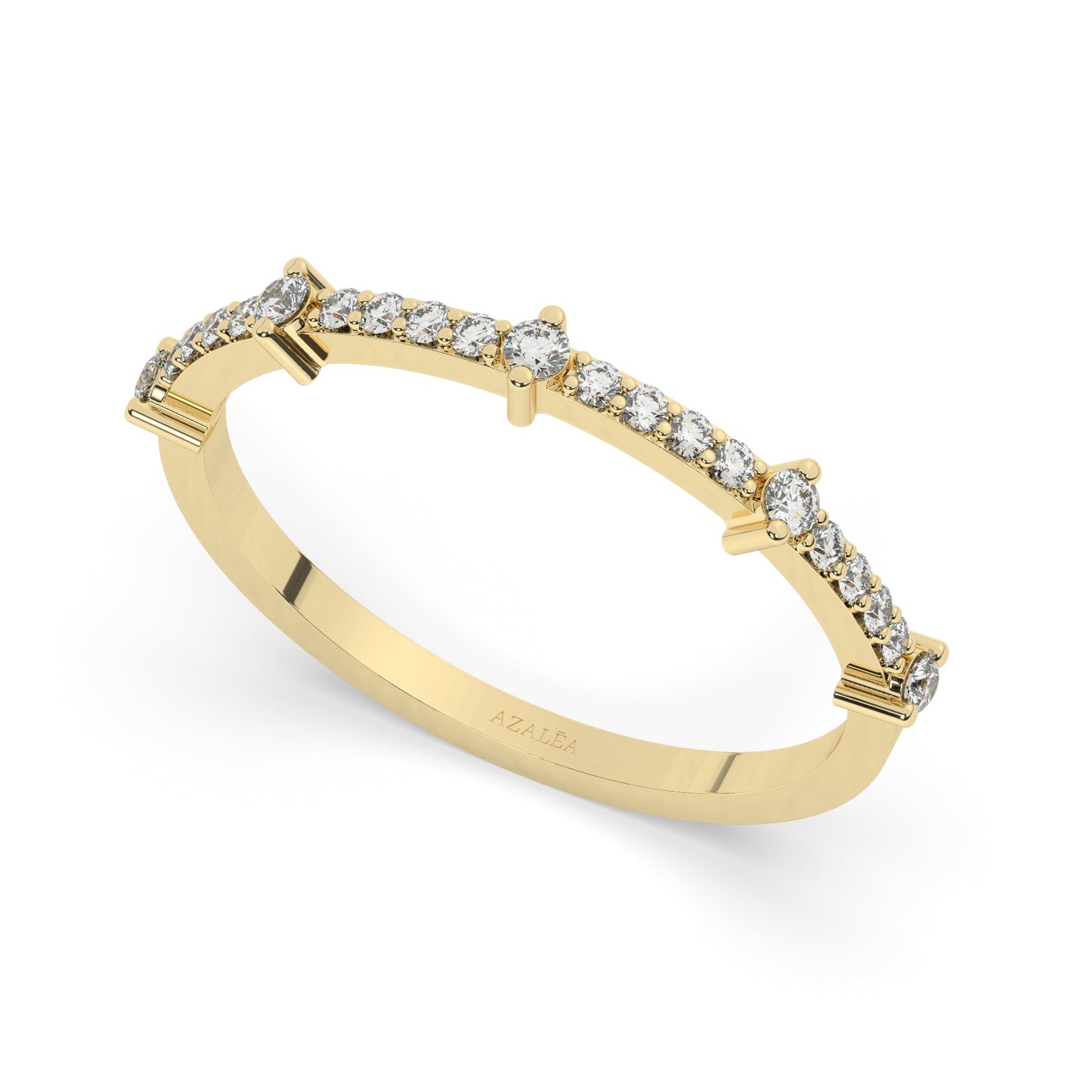 Diamond Stacking Ring