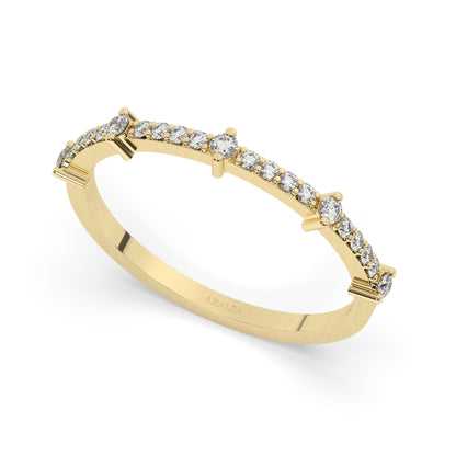 Diamond Stacking Ring