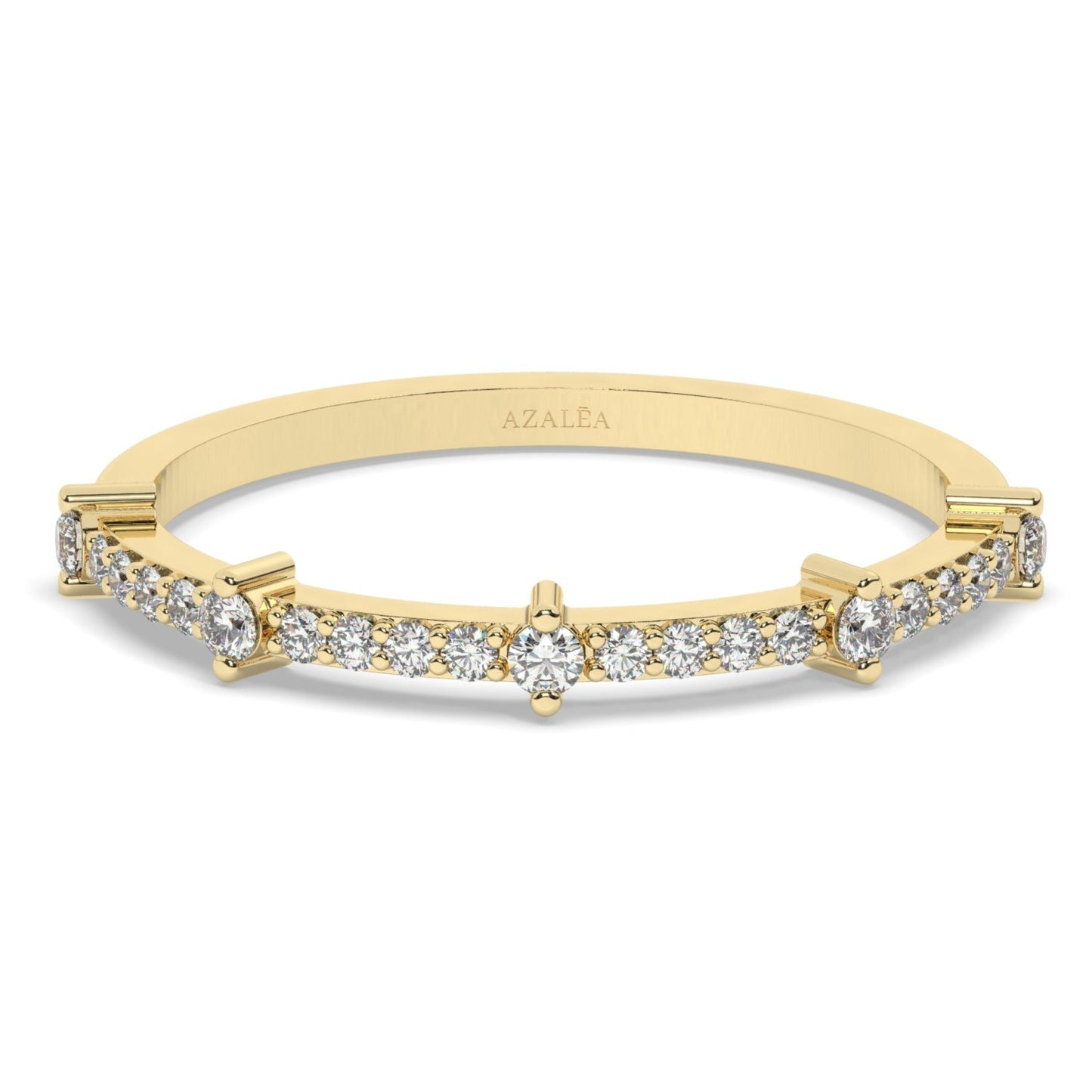 Diamond Stacking Ring