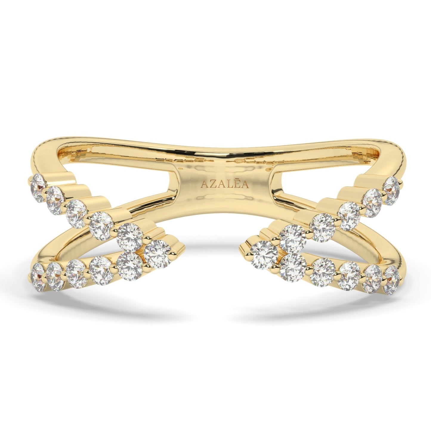 Diamond Cuff Ring