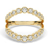 Double Ring Diamond Stacking Ring Band