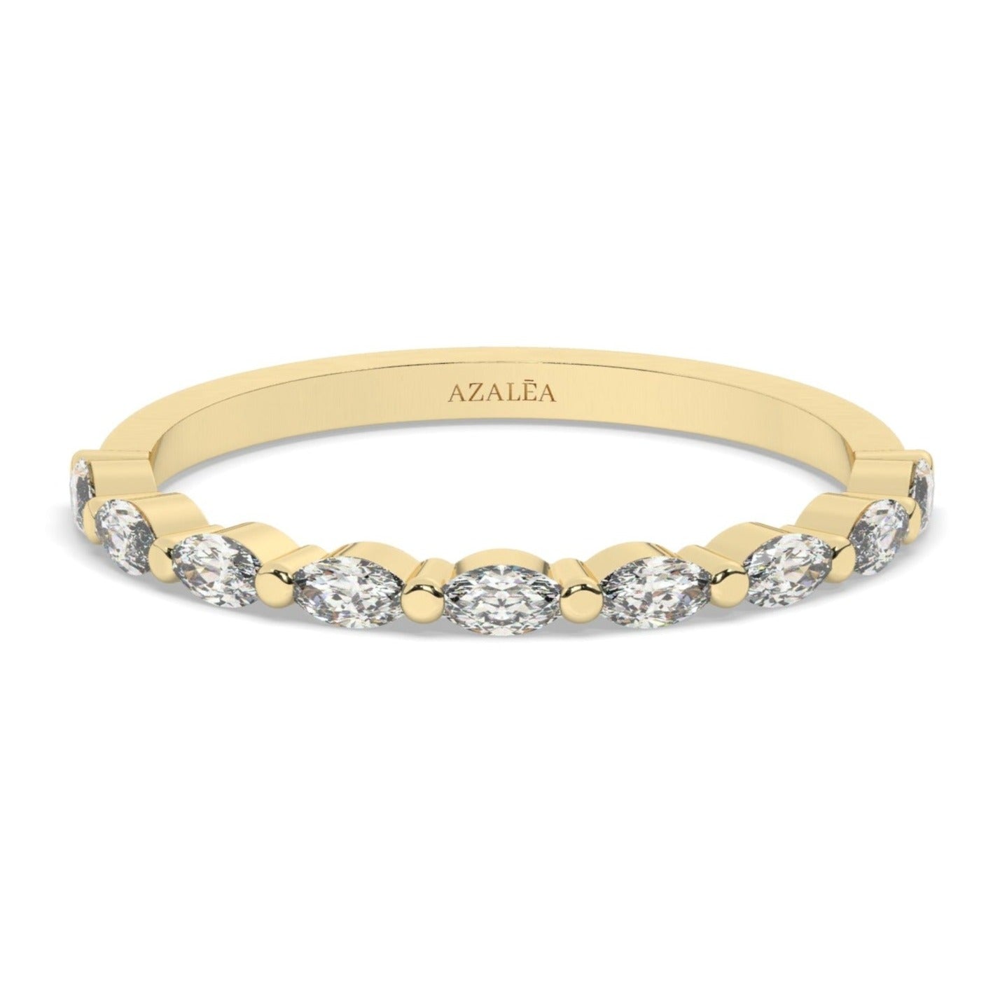 Marquise Diamond Accent Ring