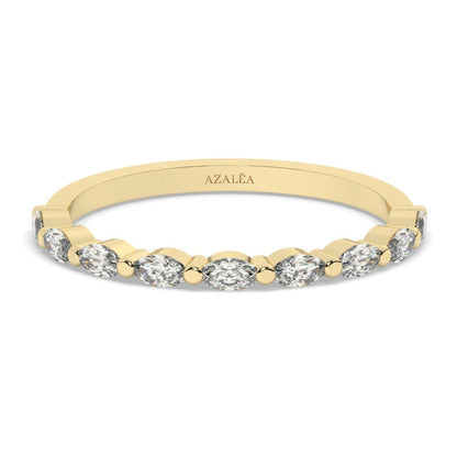 Marquise Diamond Accent Ring