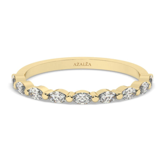 Marquise Diamond Accent Ring