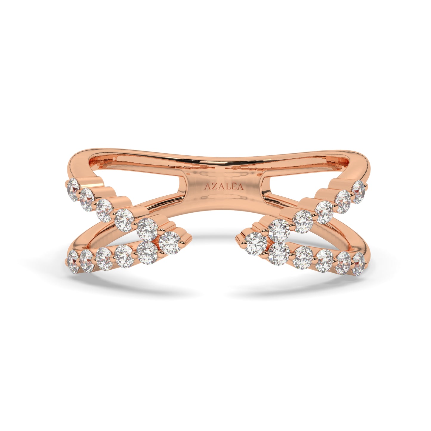 Diamond Cuff Ring