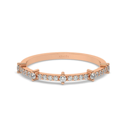 Diamond Stacking Ring