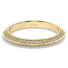 Prong Set Diamond Half Eternity Wedding Ring