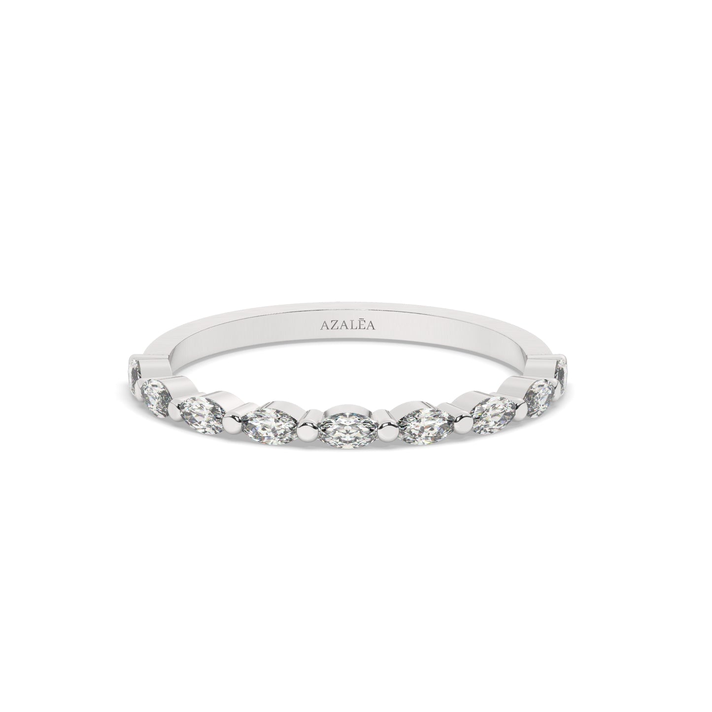 Marquise Diamond Accent Ring