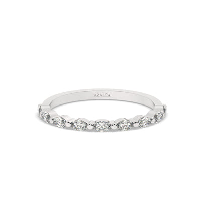 Marquise Diamond Accent Ring