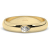 Pear Diamond Wedding Band
