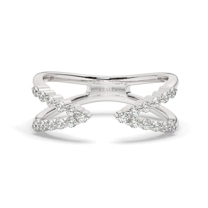 Diamond Cuff Ring