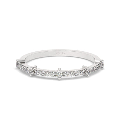 Diamond Stacking Ring