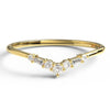 Tapered Baguette and Round Diamond Ring