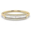 Vertical Diamond Wedding Ring