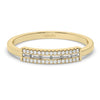 Baguette Round Diamond Ring