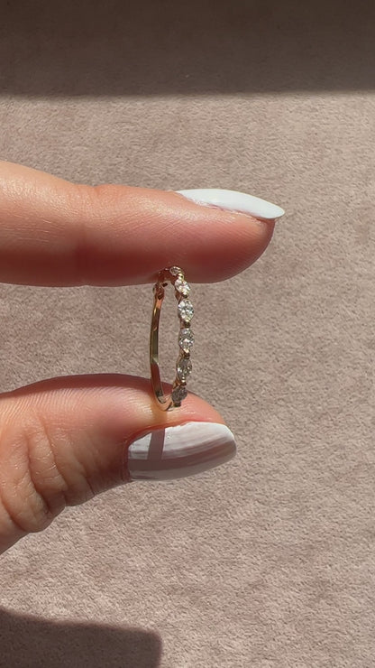 Marquise Diamond Accent Ring