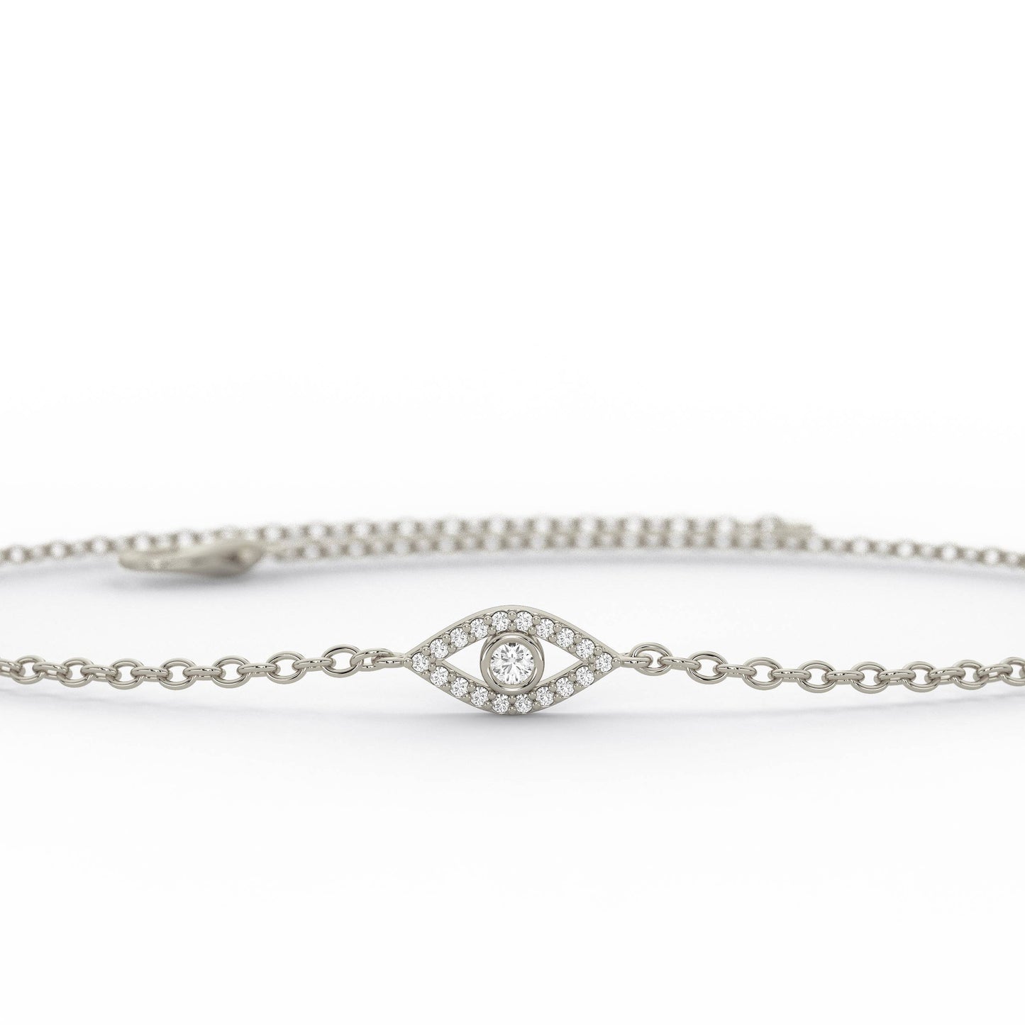 Evil Eye Diamond Bracelet