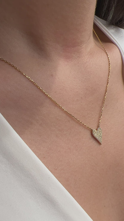 Diamond Heart Necklace