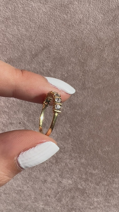 Half Eternity Diamond Wedding Band