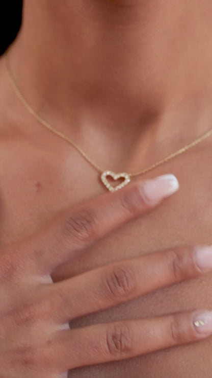 Diamond Butterfly Necklace