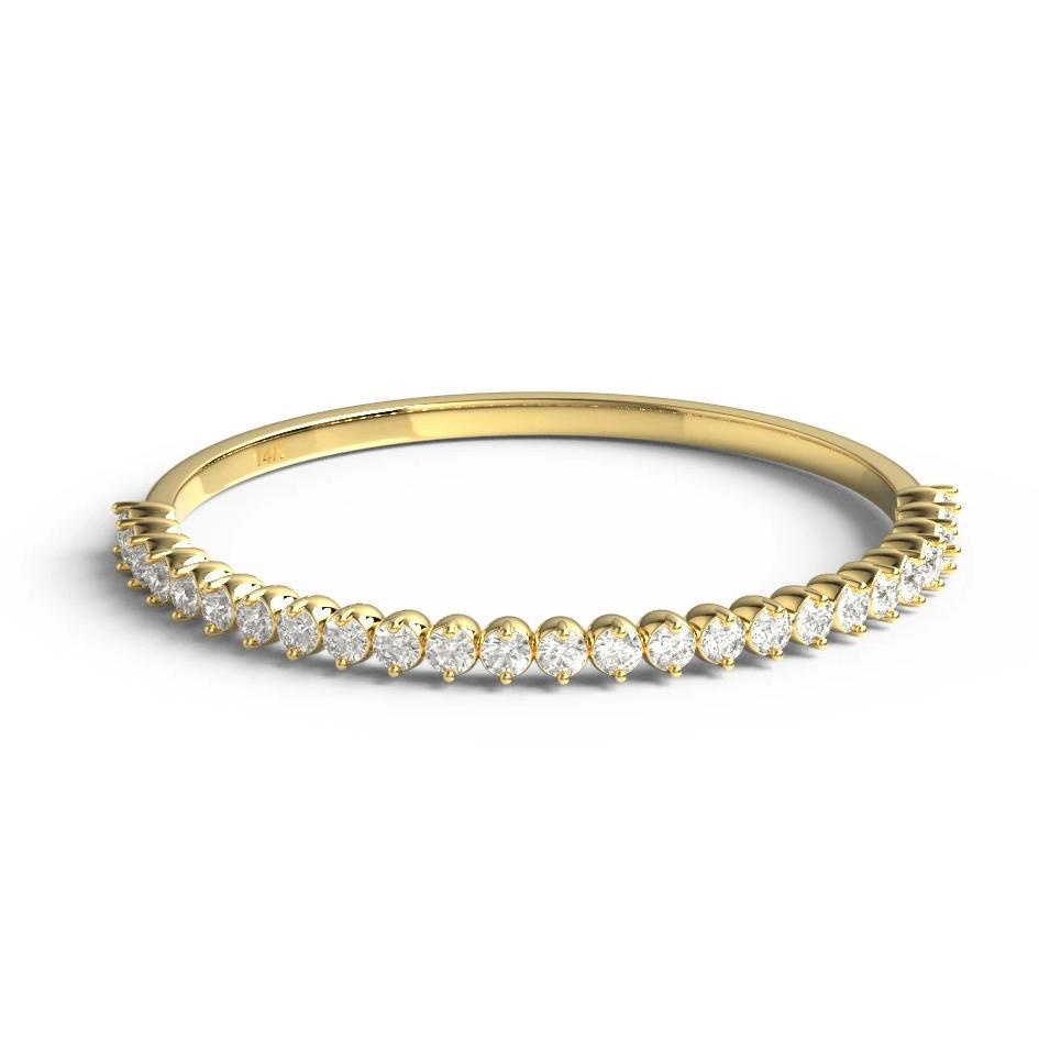 Diamond Half Eternity Stacking Ring