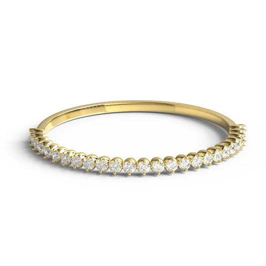 Diamond Half Eternity Stacking Ring