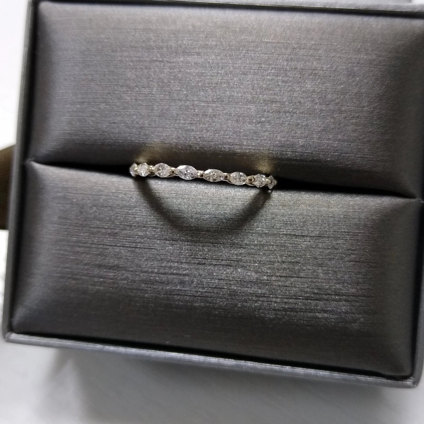 Marquise Eternity Diamond Ring