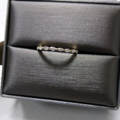 Marquise Eternity Diamond Ring