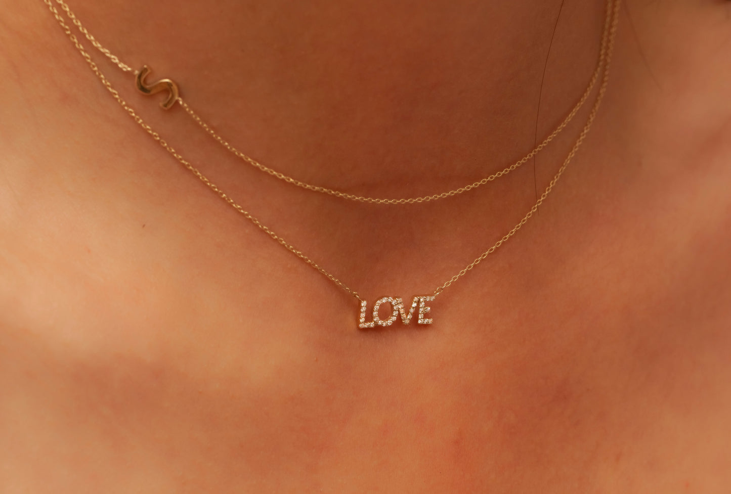 Diamond Love Necklace