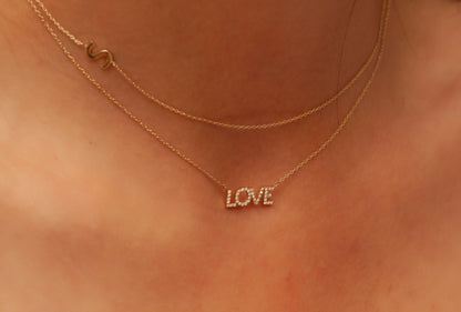 Diamond Love Necklace