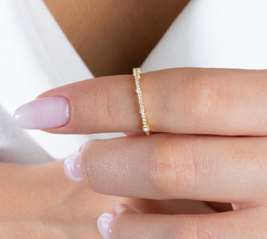 Diamond Stacking Ring