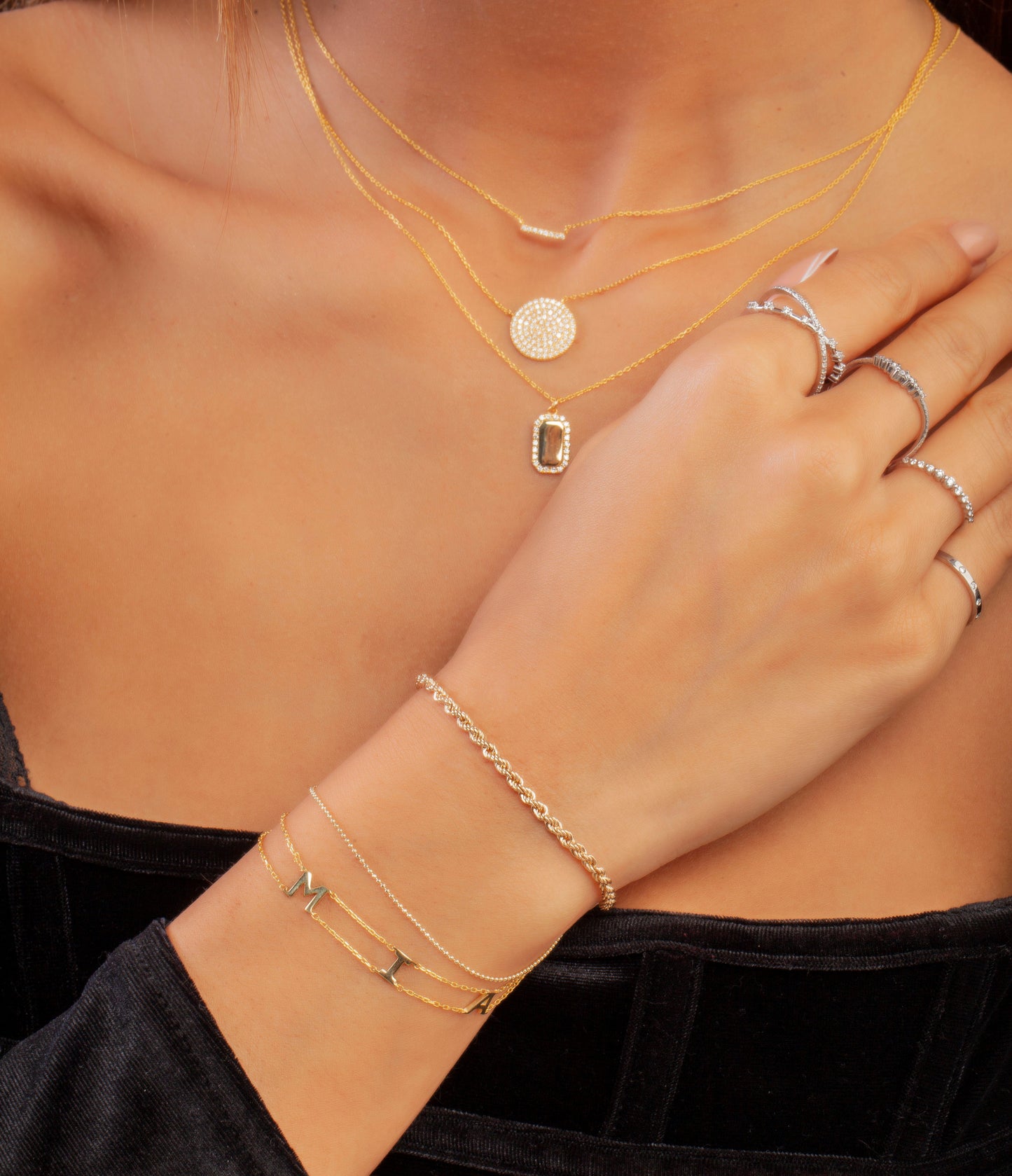 Gold Name Bracelet