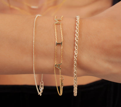 Gold Name Bracelet