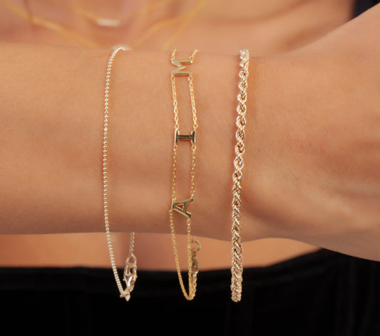 Gold Name Bracelet