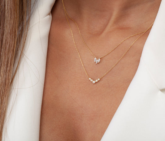 Marquise Tria Necklace