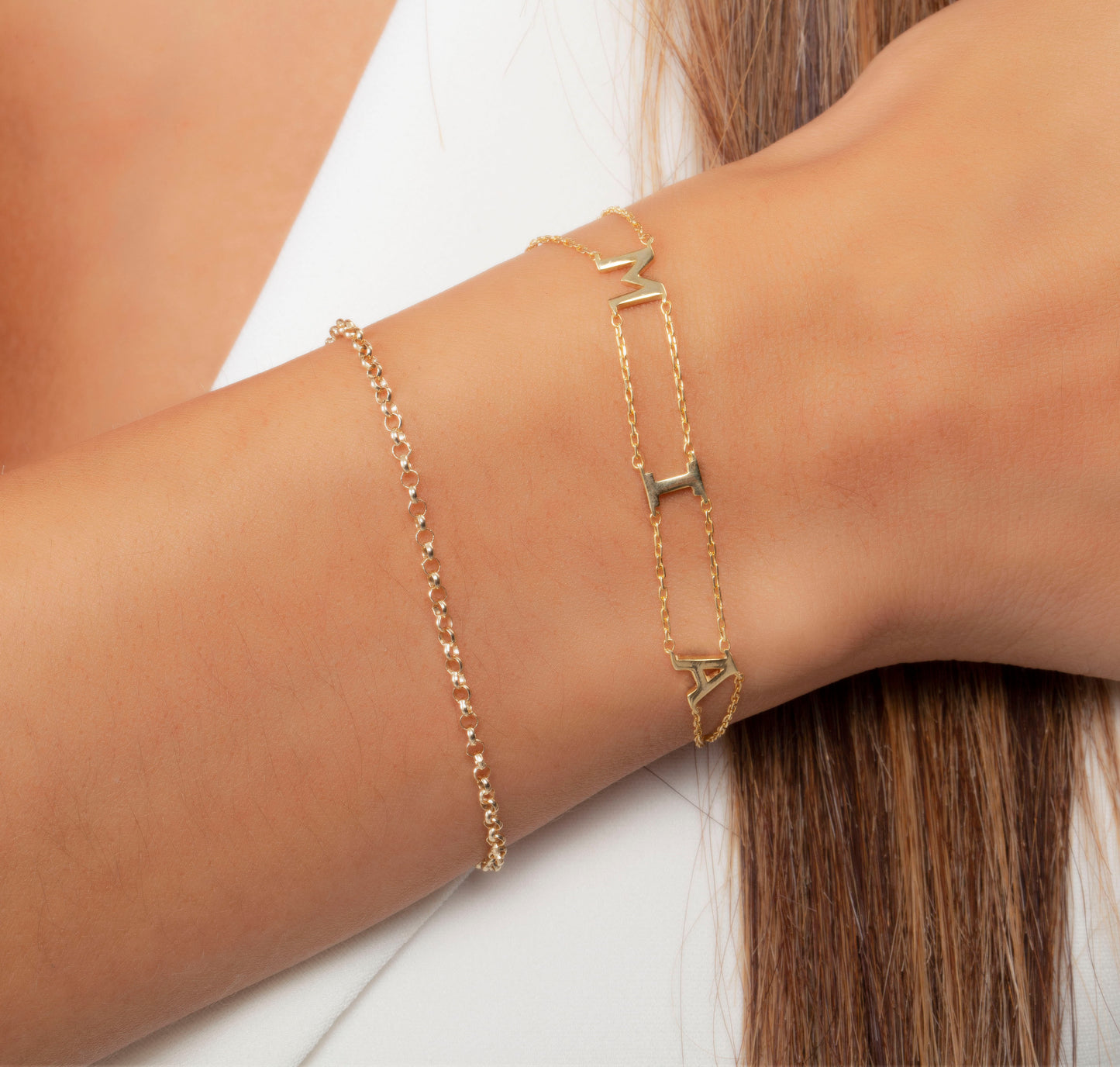 Gold Name Bracelet