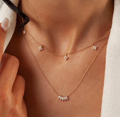 Marquise Diamond Necklace
