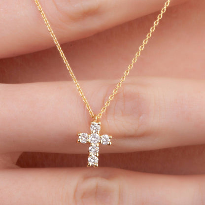 Diamond Cross Necklace