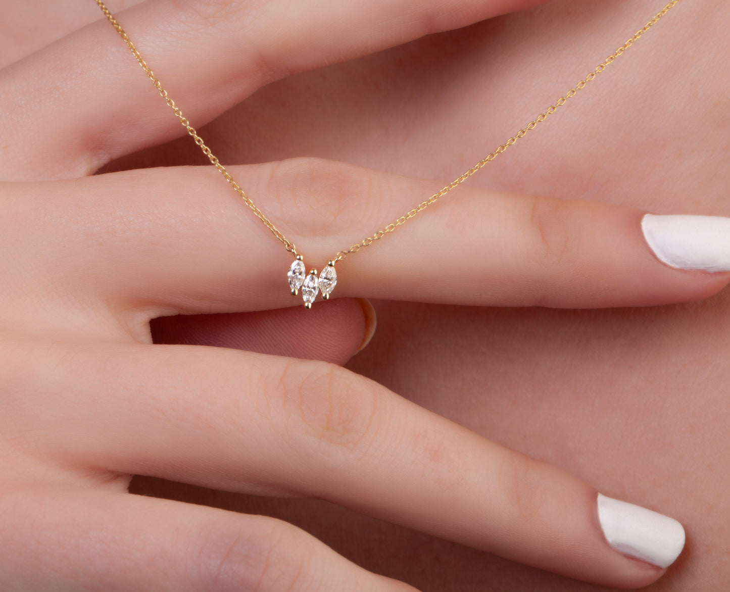 Marquise Tria Necklace