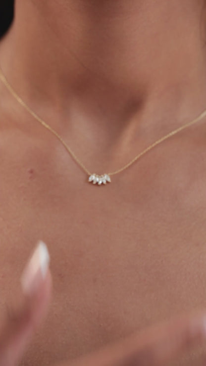 Marquise Diamond Necklace