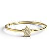 Diamond Star Wedding Band