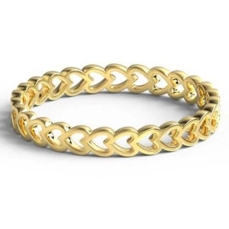Eternity Heart Ring