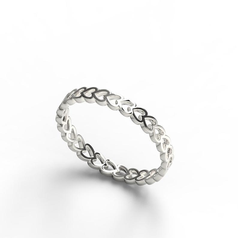 Eternity Heart Ring