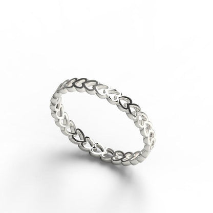 Eternity Heart Ring
