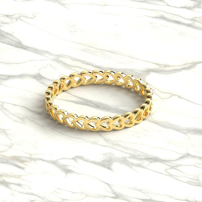 Eternity Heart Ring