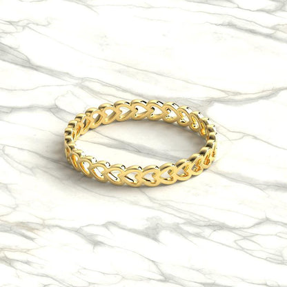 Eternity Heart Ring
