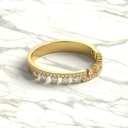 Unique Diamond Wedding Ring